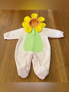 Happy Halloween Baby Flower Costume
